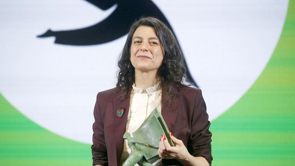 Schweblin bezeichnet die Literatur als „Gegenkraft“ zu Krieg und Gewalt. Foto: Kike Rincón/EUROPA PRESS/dpa