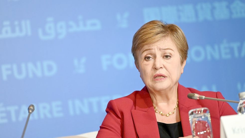 Der IWF rechnet mit einer Senkung der Wachstumsprognose. (Archivfoto) Foto: Johannes Neudecker/dpa