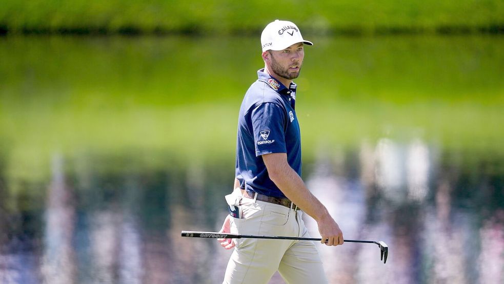 Sam Burns teilt sich die Führung mit Rory McIlroy. Foto: Ashley Landis