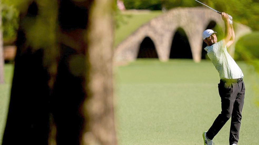 Scottie Scheffler spielte eine gute Auftaktrunde. Foto: David J. Phillip