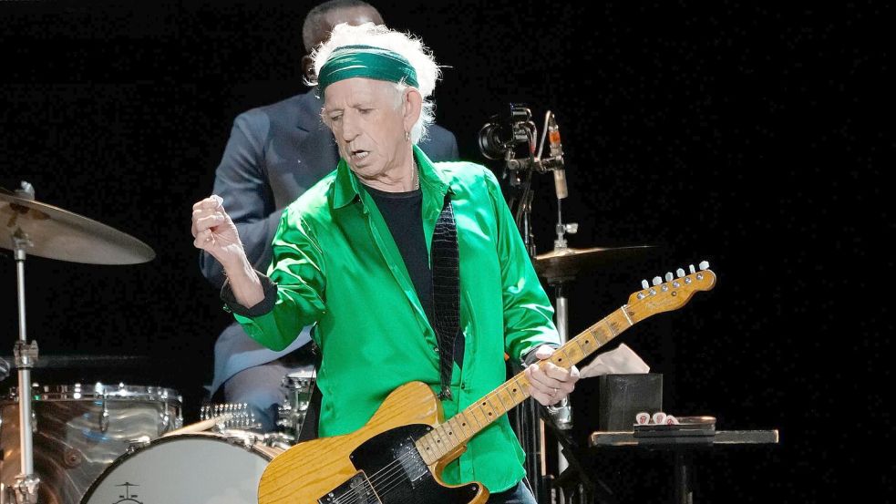 Keine Welttour mehr? Berichten zufolge wollte zuletzt Gitarrist Richards nicht so lange unterwegs sein. (Archivbild) Foto: Chris Pizzello/Invision/AP/dpa
