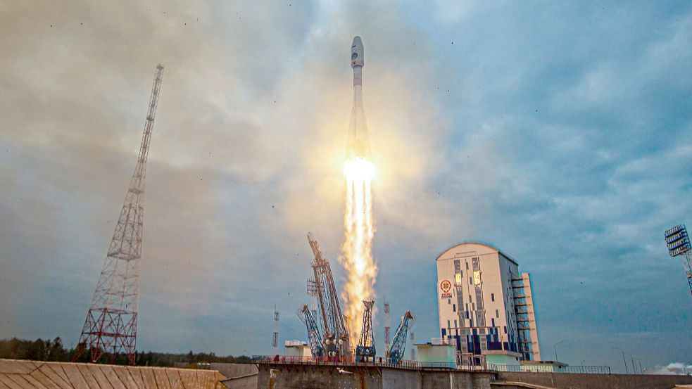 Russland liegt mit seinem Mondprogramm hinter den USA und China. (Archivbild) Foto: -/Staatlichen Raumfahrtkorporati
