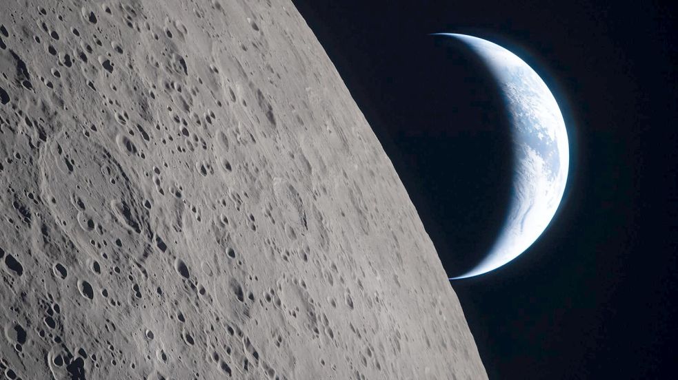 Der Erfolg der Mondumrundung der Astronauten gilt auch als neuer Ansporn für Russlands Raumfahrt, den Wettlauf zum Erdtrabanten nicht aufzugeben. (Archivbild) Foto: Uncredited/NASA/AP/dpa