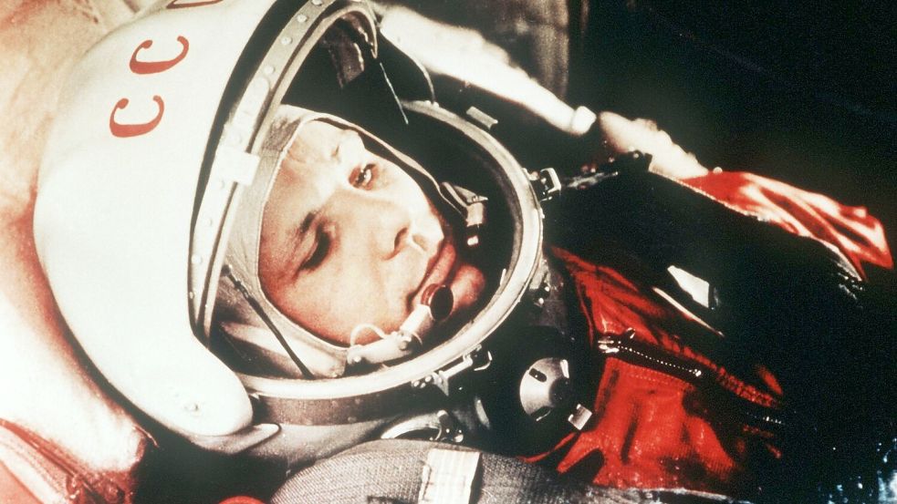 Als erster Mensch flog der sowjetische Kosmonaut Juri Gagarin vor 65 Jahren am 12. April 1961 ins Weltall. (Archivbild) Foto: Lehtikuva/dpa