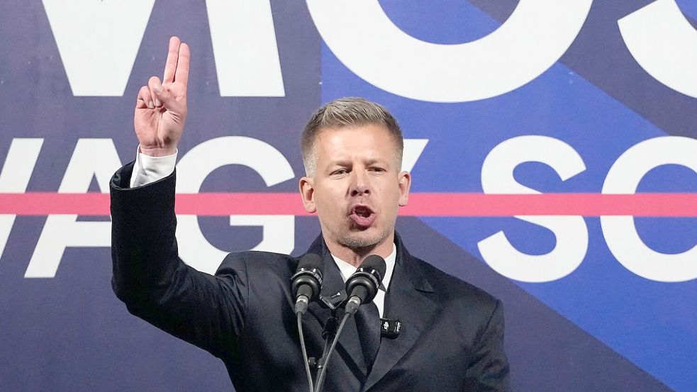 Herausforderer Peter Magyar verspricht einen Neuanfang nach vergeudeten Jahrzehnten. Foto: Darko Bandic