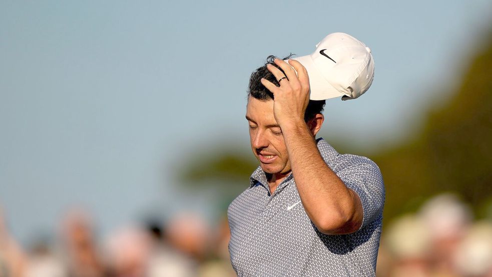 Rory McIlroy büßte an Tag drei des Masters in Augusta seine klare Führung ein. Foto: Matt Slocum