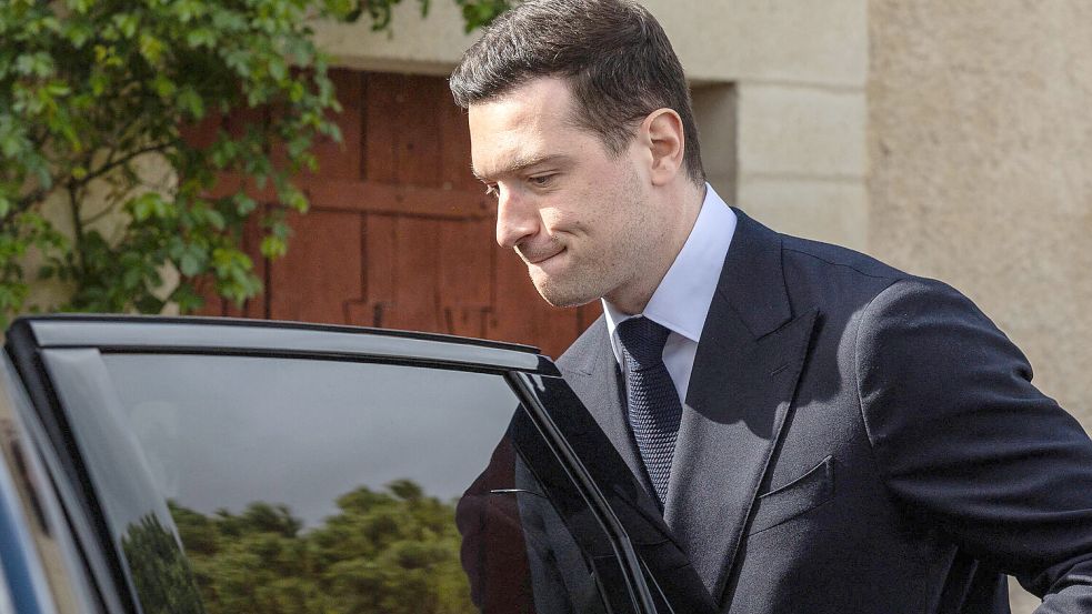Als Chef des rechtspopulistischen RN inszeniert sich Jordan Bardella als „Stimme des Volkes“. Foto: IMAGO/Le Gonidec Margot
