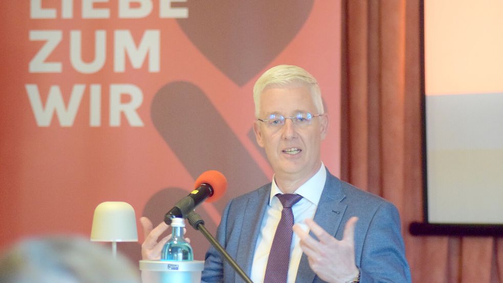 Matthias Groote will Landrat bleiben. Die SPD-Delegierten wählten ihn am Wochenende zum Kandidaten. Foto: SPD