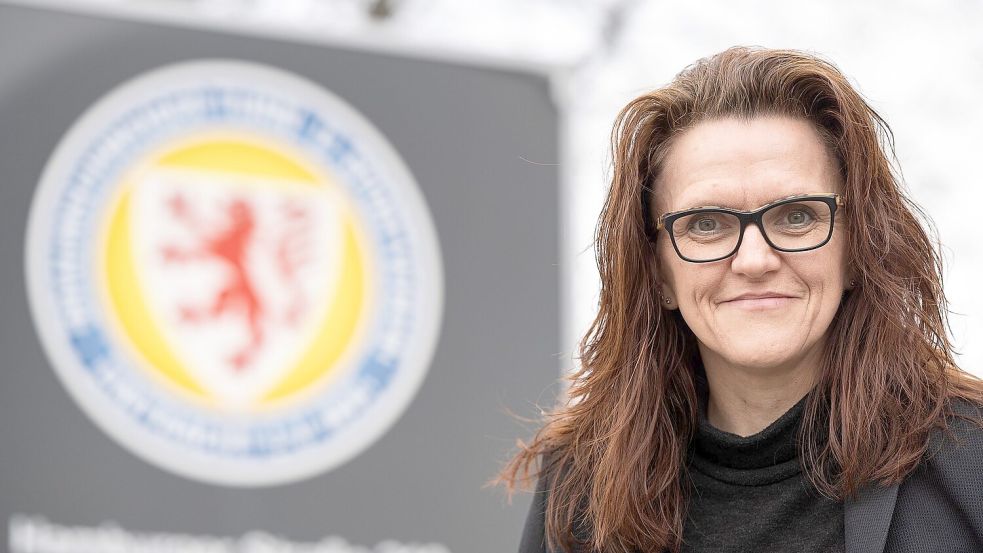 Präsidentin von Eintracht Braunschweig: Nicole Kumpis. (Archivbild) Foto: Swen Pförtner