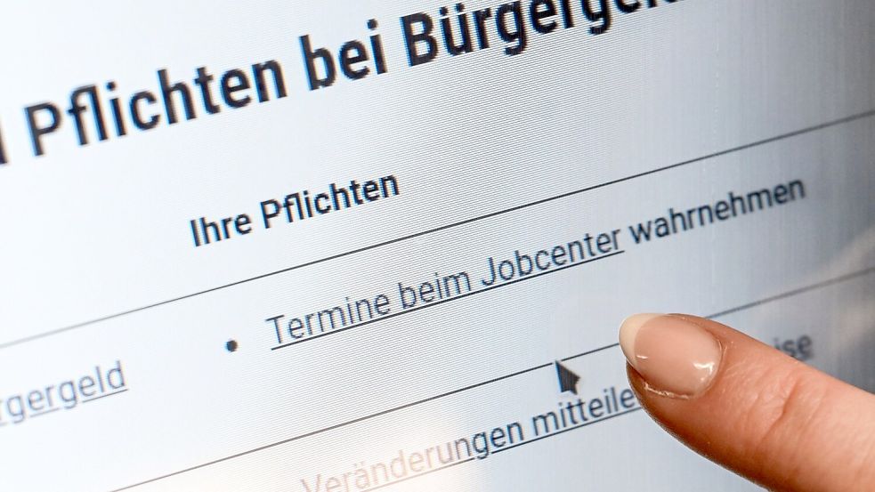 Die Zahl der Leistungskürzungen stieg 2025 im Jahresvergleich um 25 Prozent. (Symbolbild). Foto: Jens Kalaene