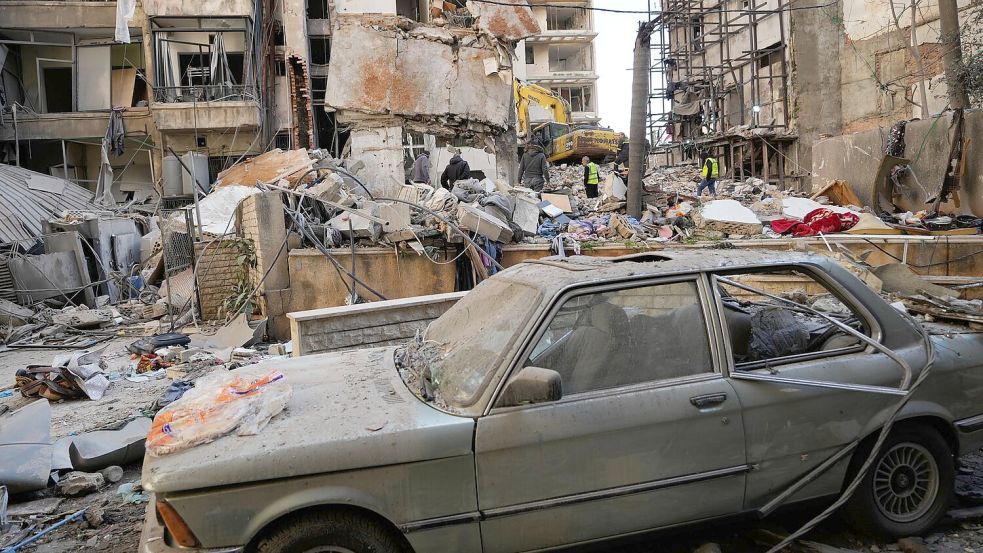 Israelische Luftangriffe hatten auch das Zentrum von Beirut zum Ziel. (Archivbild) Foto: Hussein Malla