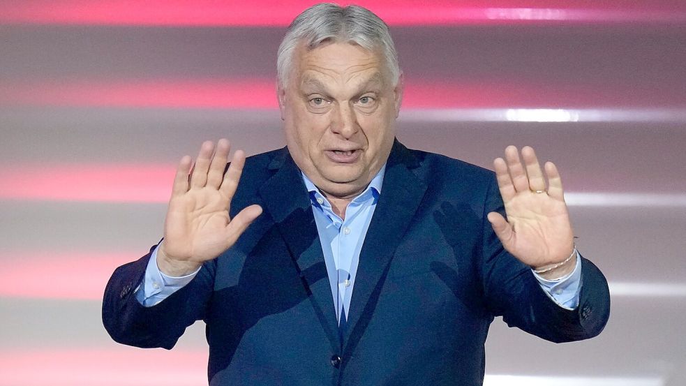 Ungarns langjähriger Regierungschef Orban war für viele Rechte in Europa eine Ikone. (Archivbild) Foto: Petr David Josek