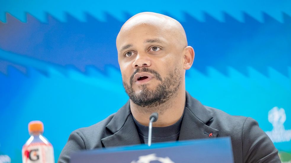 Vincent Kompany vor dem Rückspiel: „Alles auf null setzen in den Köpfen.“ (Archivfoto) Foto: Peter Kneffel/dpa