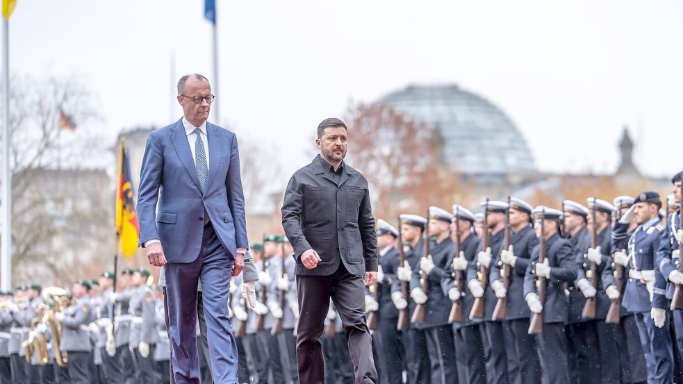 Deutsch-ukrainische Regierungskonsultationen Foto: Michael Kappeler/dpa