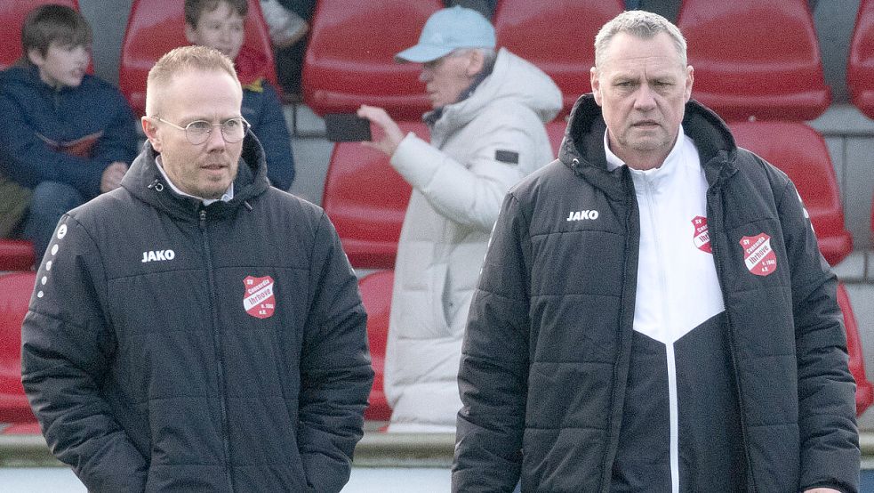 Christian van Hoorn (links) und Detlef Brinkmann sahen eine Leistungssteigerung. Archivfoto: Lohmann
