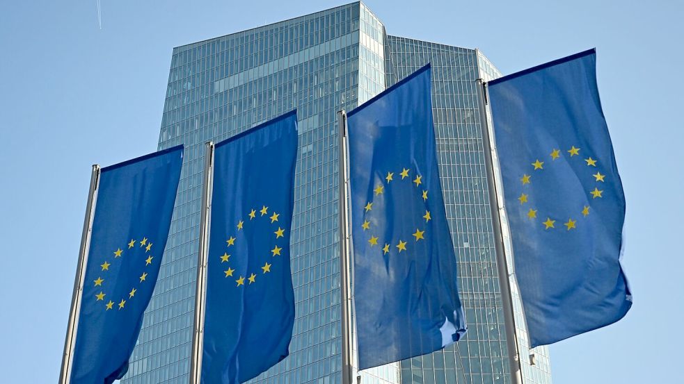 Die EZB verfolgt die Inflation im Euroraum genau. (Archivbild) Foto: Michael Brandt