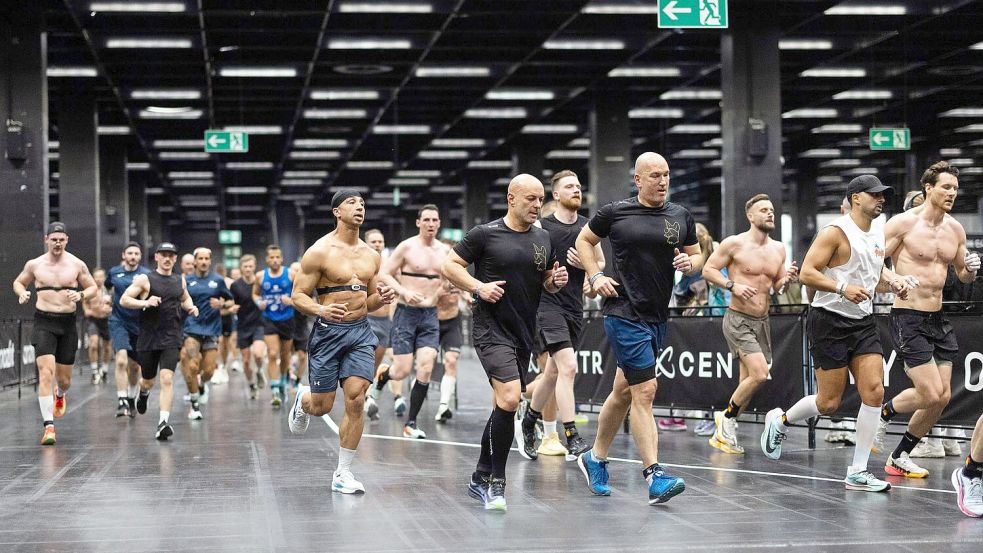 Ein Hyrox-Wettkampf bei der Fibo 2026. Foto: Rolf Vennenbernd
