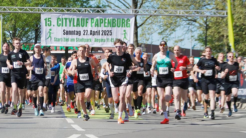 Im Vorjahr wurde mit insgesamt 1701 Zieleinläufen in zehn verschiedenen Wettbewerben der Teilnehmerrekord von 1730 aus dem Jahr 2024 knapp verfehlt. Foto: Marco Reemts
