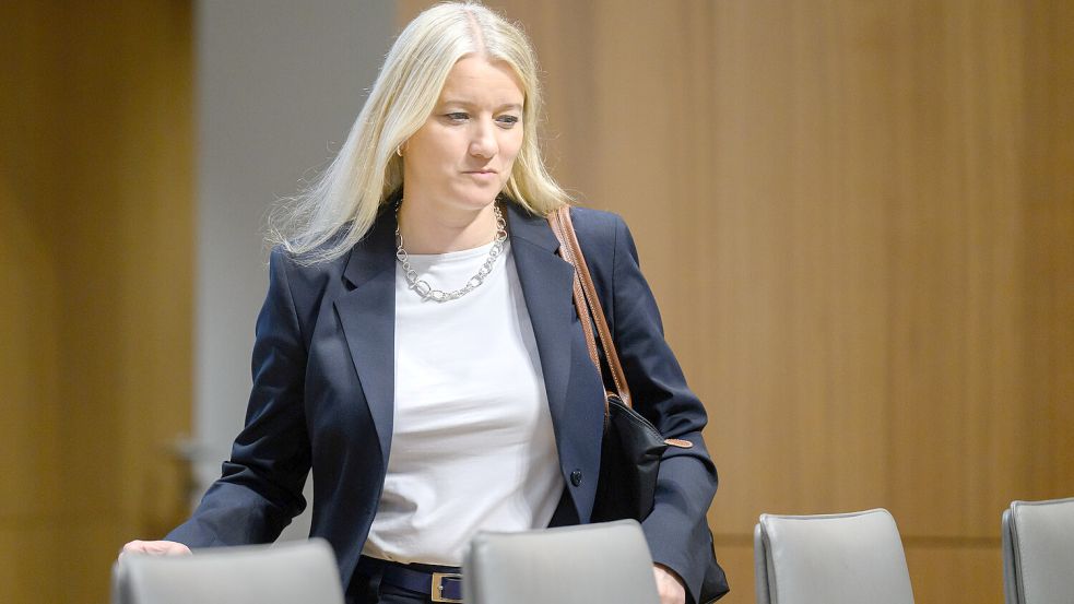 Steht in der Kritik: Niedersachsens Justizministerin Kathrin Wahlmann (SPD). Foto: dpa/Julian Stratenschulte