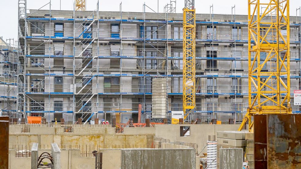 Es werden wieder mehr neue Wohnungen genehmigt. Foto: Patrick Pleul