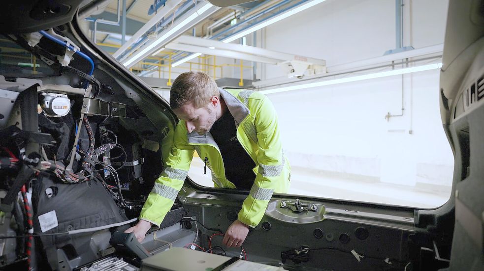 Volkswagen Group Services in Emden: Die VW-Tochter feierte erst im Januar 2026 ihr zehnjähriges Aktionsgeschäft am ostfriesischen Standort. Foto: Volkswagen Group Services