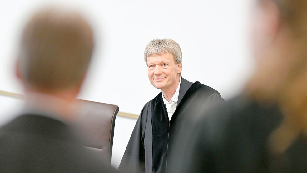 Richter Martin Morlock führt die Verhandlung. (Archivbild) Foto: Uwe Anspach