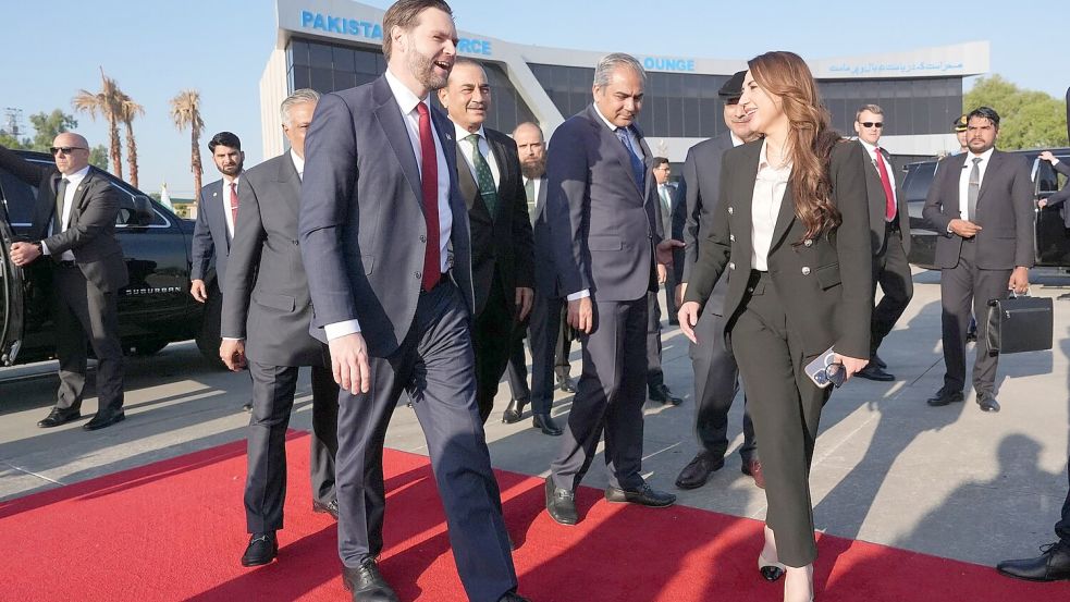 US-Vizepräsident Vance soll auch dieses Mal wieder die US-Delegation anführen. (Archivbild) Foto: Jacquelyn Martin