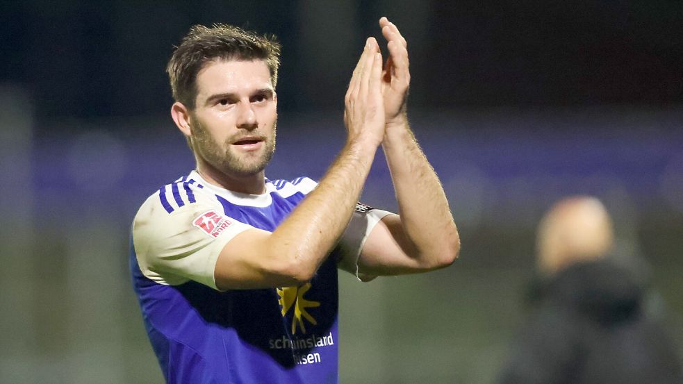 Kickers-Legende Tido Steffens verabschiedet sich nach der Saison. Foto: Jens Doden/ Emden