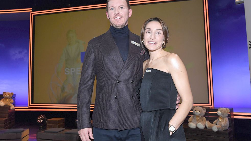 Bundestrainer Julian Nagelsmann hat im Januar 2026 seine Partnerin Lena Wurzenberger geheiratet. Foto: IMAGO/Revierfoto