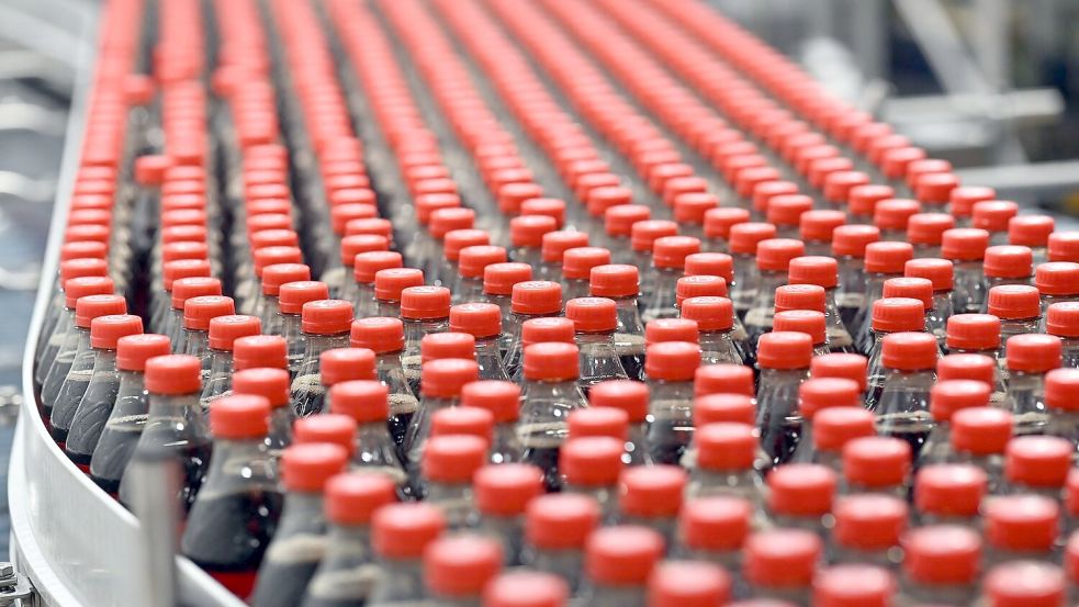 Eine Produktionsanalge von Coca-Cola. (Archivbild) Foto: Uli Deck