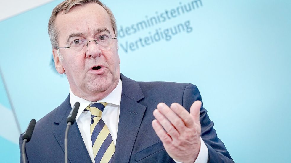 Verteidigungsminister Pistorius stellte in Berlin die erste deutsche Militärstrategie vor. Foto: Kay Nietfeld/dpa