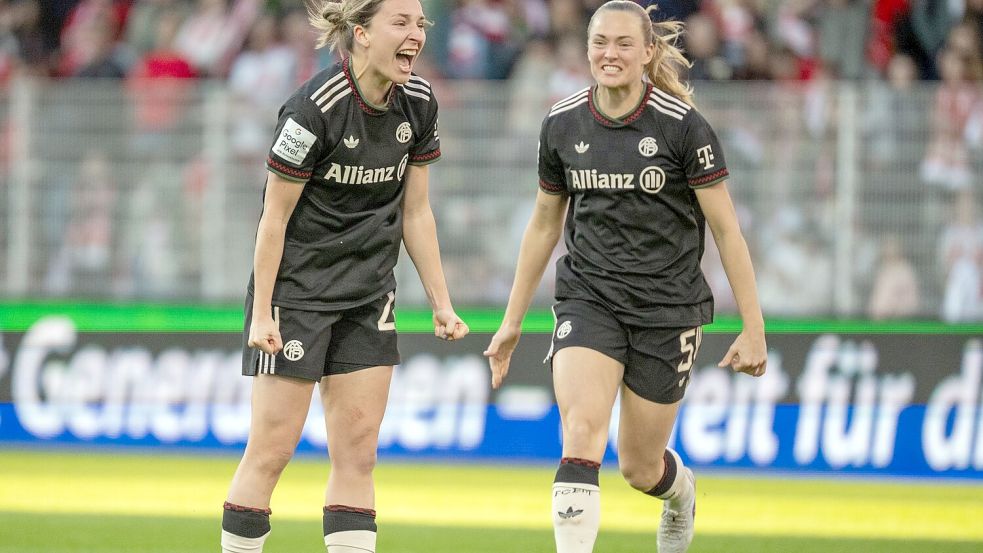 Es war ein hartes Stück Arbeit für die Bayern-Fußballerinnen. Foto: Soeren Stache