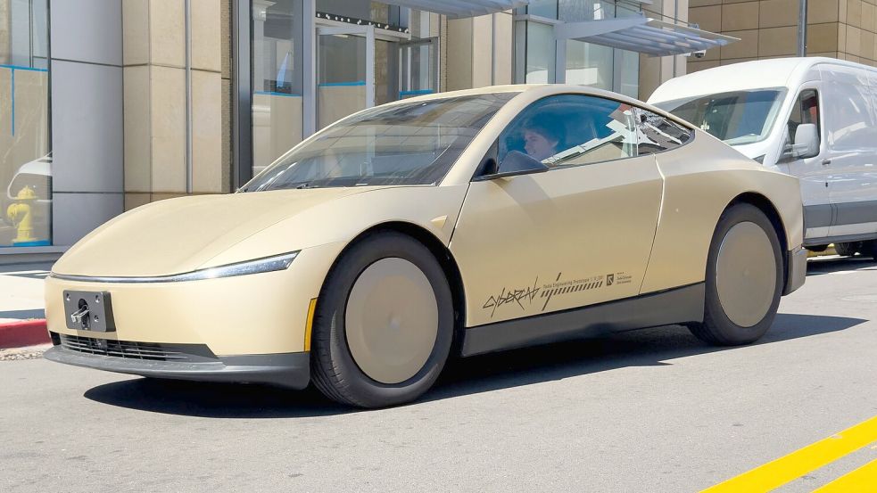 So stellt sich Elon Musk die Zukunft von Tesla vor. (Archivbild) Foto: Andrej Sokolow