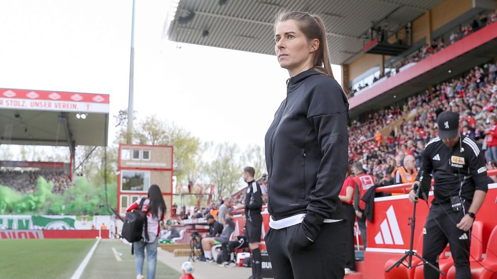 Marie-Louise Eta soll Union Berlin zum Klassenerhalt führen. Foto: IMAGO/Jan Huebner