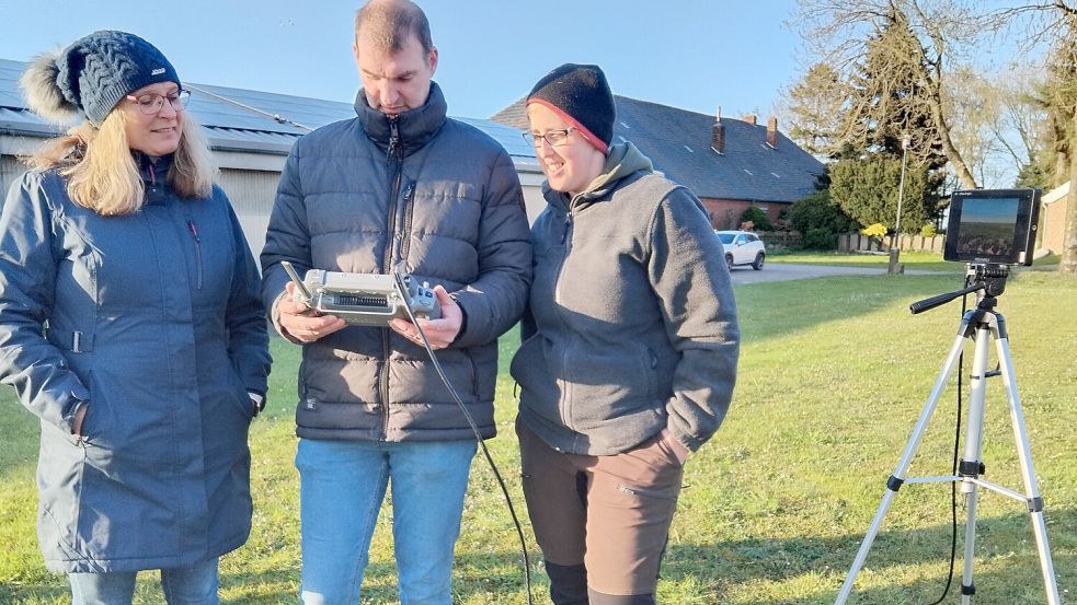 Für den Einsatz der Drohne stehen ausgebildete Drohnenpiloten zur Verfügung. Foto: Clarissa Scherzer