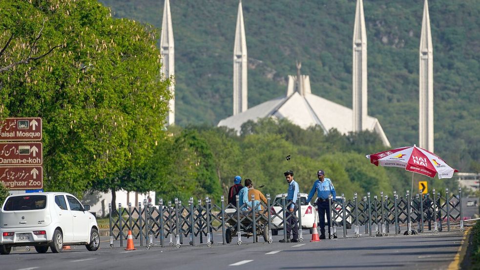 Pakistan ist auf Gespräche vorbereitet, auch wenn unklar ist, ob Vertreter der USA und Irans direkt aufeinander treffen. Foto: Anjum Naveed
