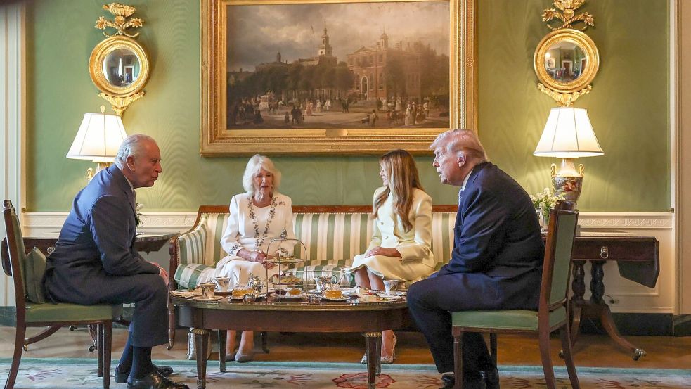 Charles spricht am Dienstag zum US-Kongress. Foto: Suzanne Plunkett