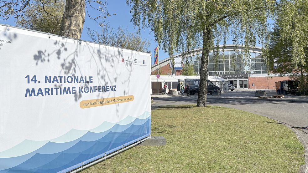 Am Mittwoch und Donnerstag, 29. und 30. April 2026, findet in Emden die Maritime Konferenz statt. Unter den Gästen ist auch Bundeskanzler Friedrich Merz (CDU).Foto: Mona Hanssen