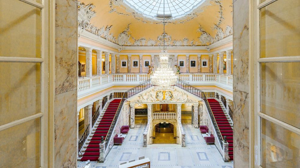 „Schloss Henkell“ nennt sich der Hauptsitz der Sektkellerei Henkel Freixenet in Wiesbaden. (Archivbild) Foto: Andreas Arnold