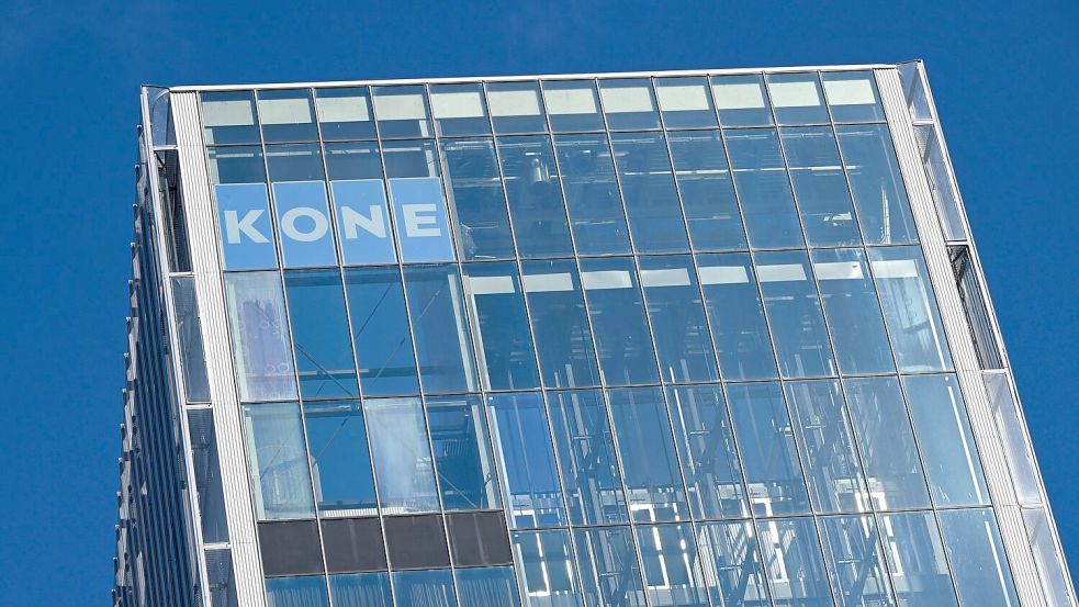 Aufzughersteller Kone: Milliardenübernahme rüttelt die Branche auf. Foto: Emmi Korhonen/Lehtikuva/dpa