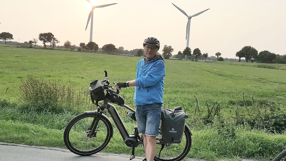Horst Tinnemeyer lädt wieder zu Radtouren am frühen Abend ein. Foto: Archiv