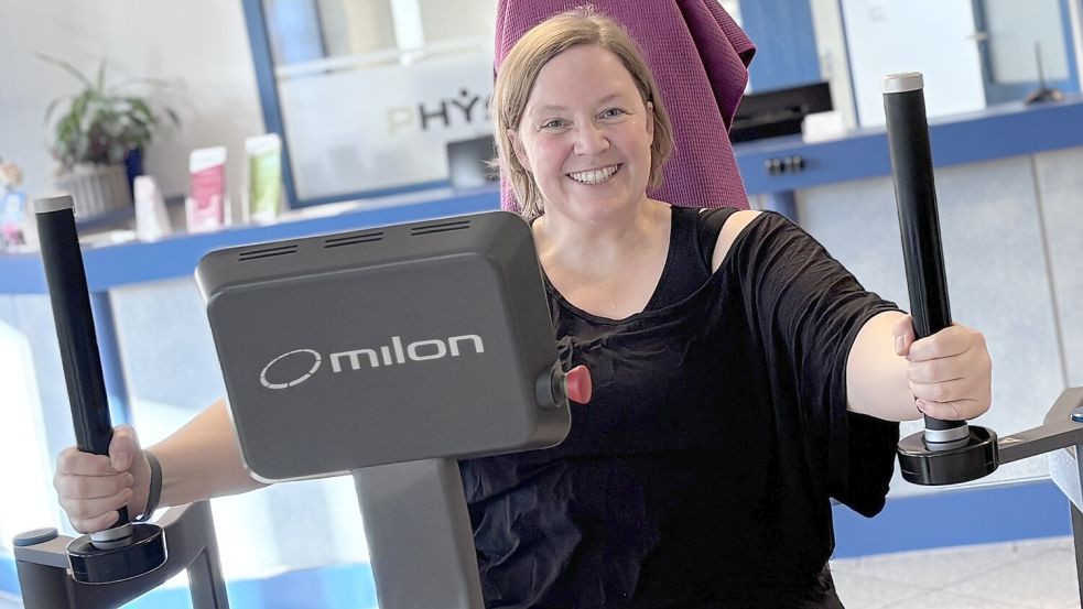 Wiesmoor-Redakteurin Nicole Böning testet die Abnehmspritze Wegovy im Selbstversuch – ausgehend von 112 Kilogramm Körpergewicht. Sie hat gelernt, warum Sport auf ihrem Weg so wichtig ist. Foto: privat