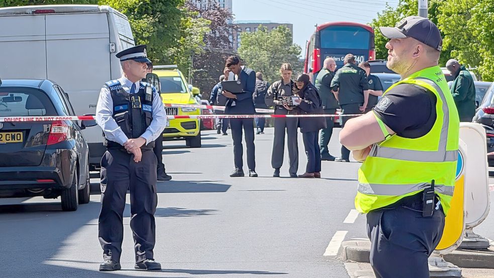 Die Londoner Polizei ermittelt in dem Vorfall. Foto: Jamie Lashmar