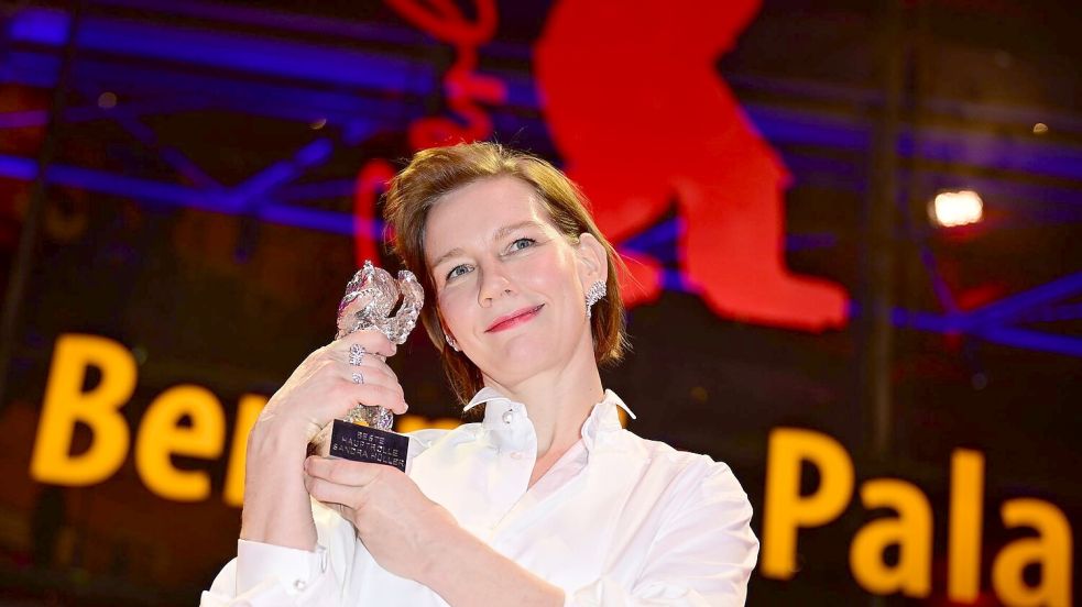 Sandra Hüller gewann bei der Berlinale einen Silbernen Bären. (Archivbild) Foto: Sebastian Christoph Gollnow