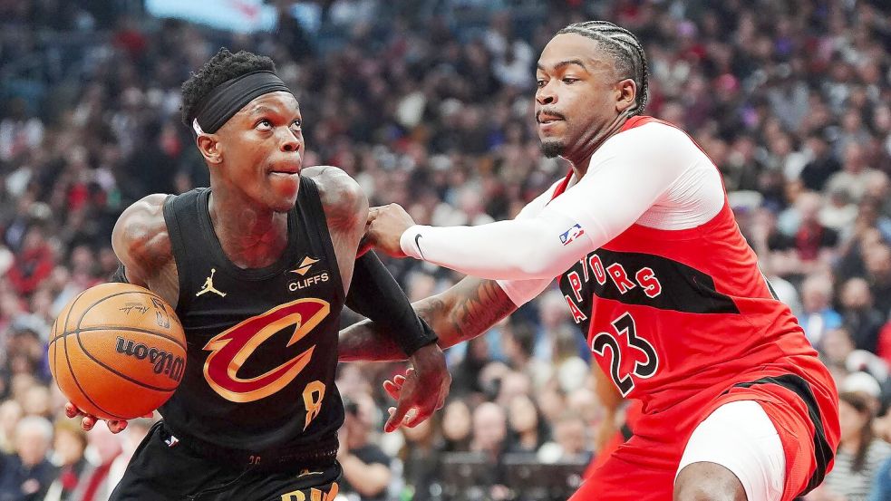 Dennis Schröder und die Cleveland Cavaliers müssen ebenfalls in ein Entscheidungsspiel. Foto: Frank Gunn