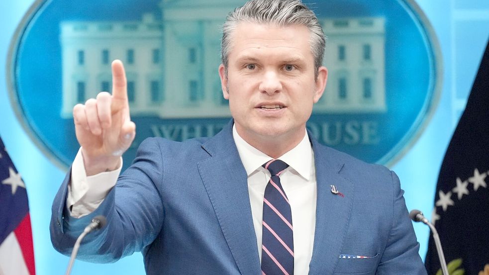 Pentagon-Chef Hegseth ordnet den Abzug von rund 5.000 Soldaten aus Deutschland an. (Archivbild) Foto: Mark Schiefelbein
