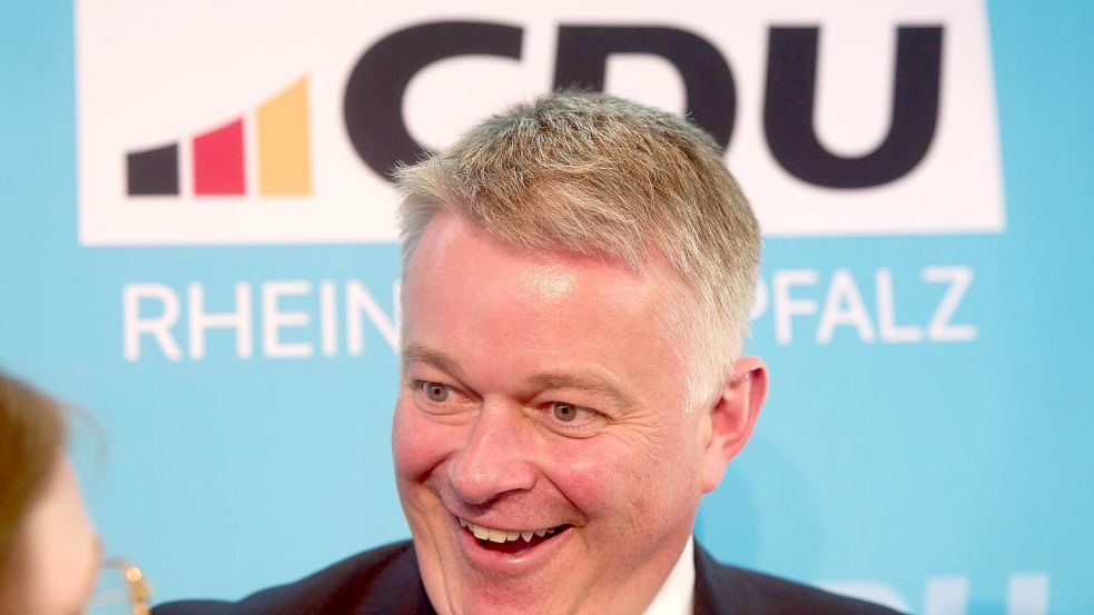 Der künftige Ministerpräsident Gordon Schnieder will das Vertrauen in die CDU rechtfertigen. Foto: Thomas Frey/dpa