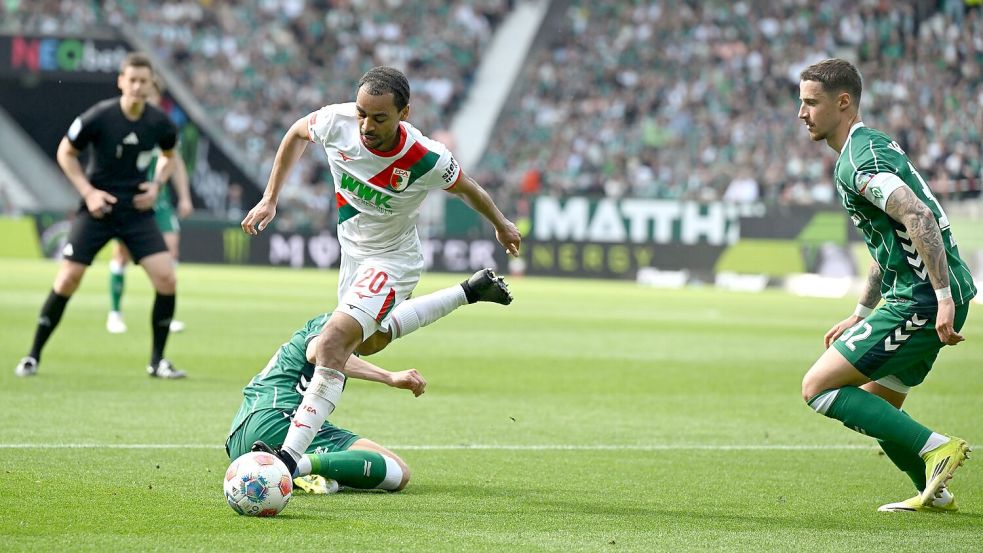 Viel Kampf, wenig Ertrag für Werder. Foto: Carmen Jaspersen