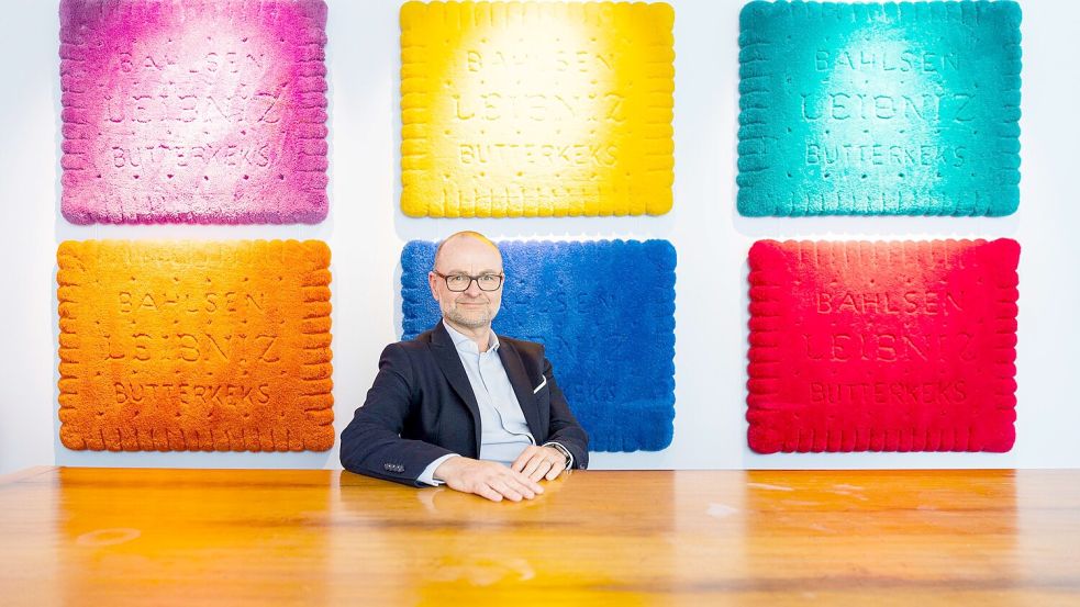 Alexander Kühnen ist seit dem 1. Januar 2023 Chef des Gebäckherstellers Bahlsen. Foto: Michael Matthey