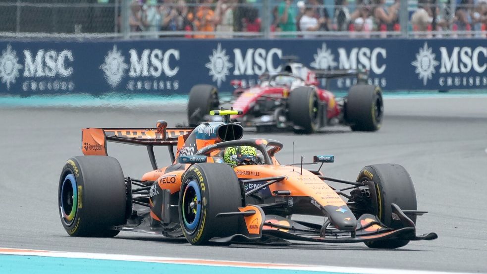 Lando Norris zählt mit McLaren wieder zur Spitze in der Formel 1. Foto: Marta Lavandier